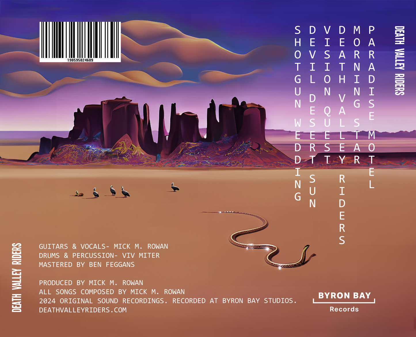 Death Valley Riders Self-Titled EP CD