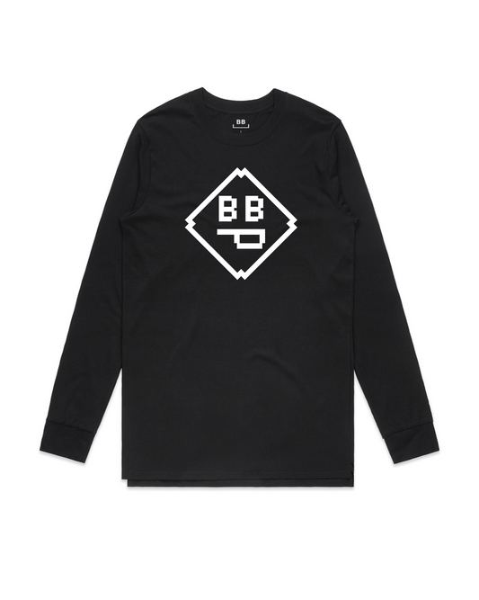 COUNT CRAZY L/S Tee Black