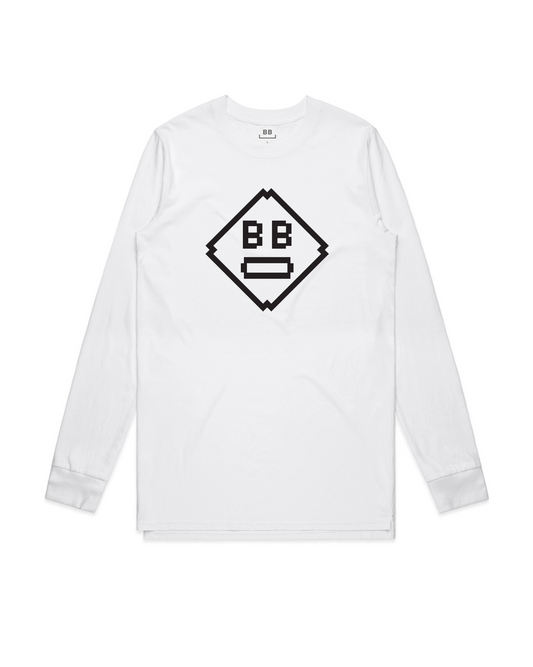 DUKE OF WHOA! L/S Tee White