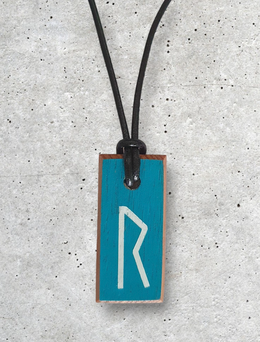 Raidho Rune Necklace