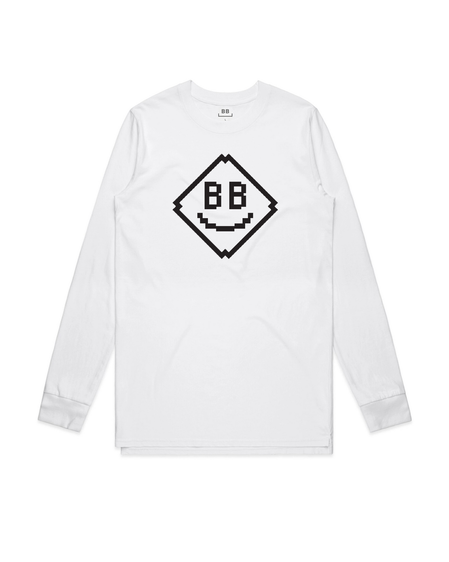 SAINT SMILEY L/S Tee White