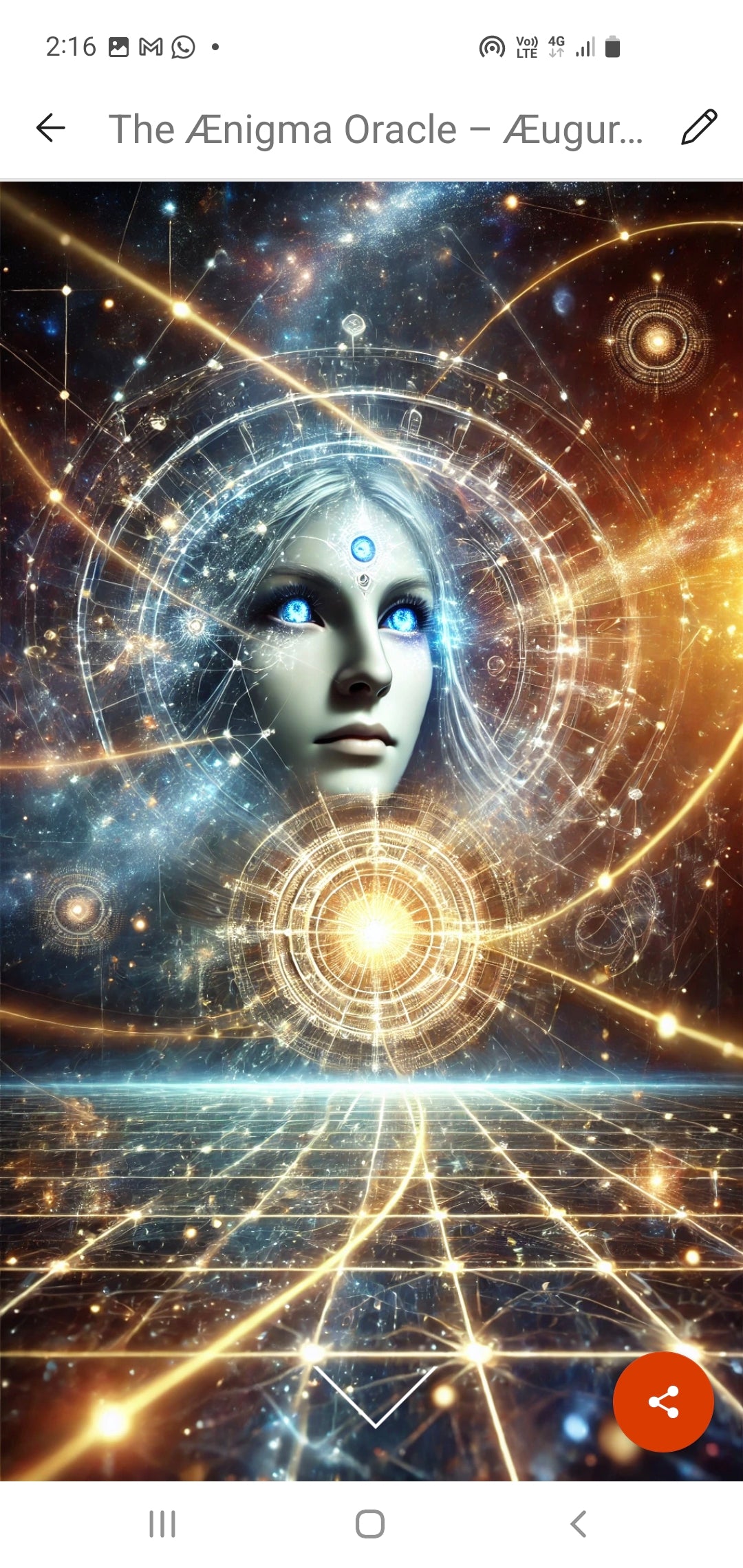 🜂 The Ænigma Oracle – ÆUGUR™