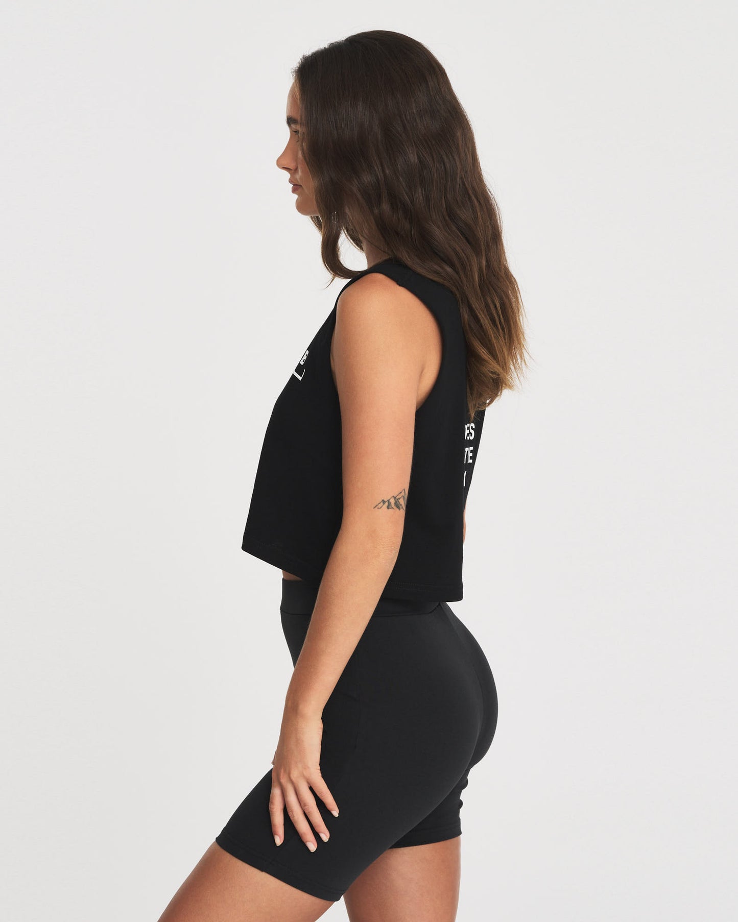 Goddess Of The Sea Cropped Tank