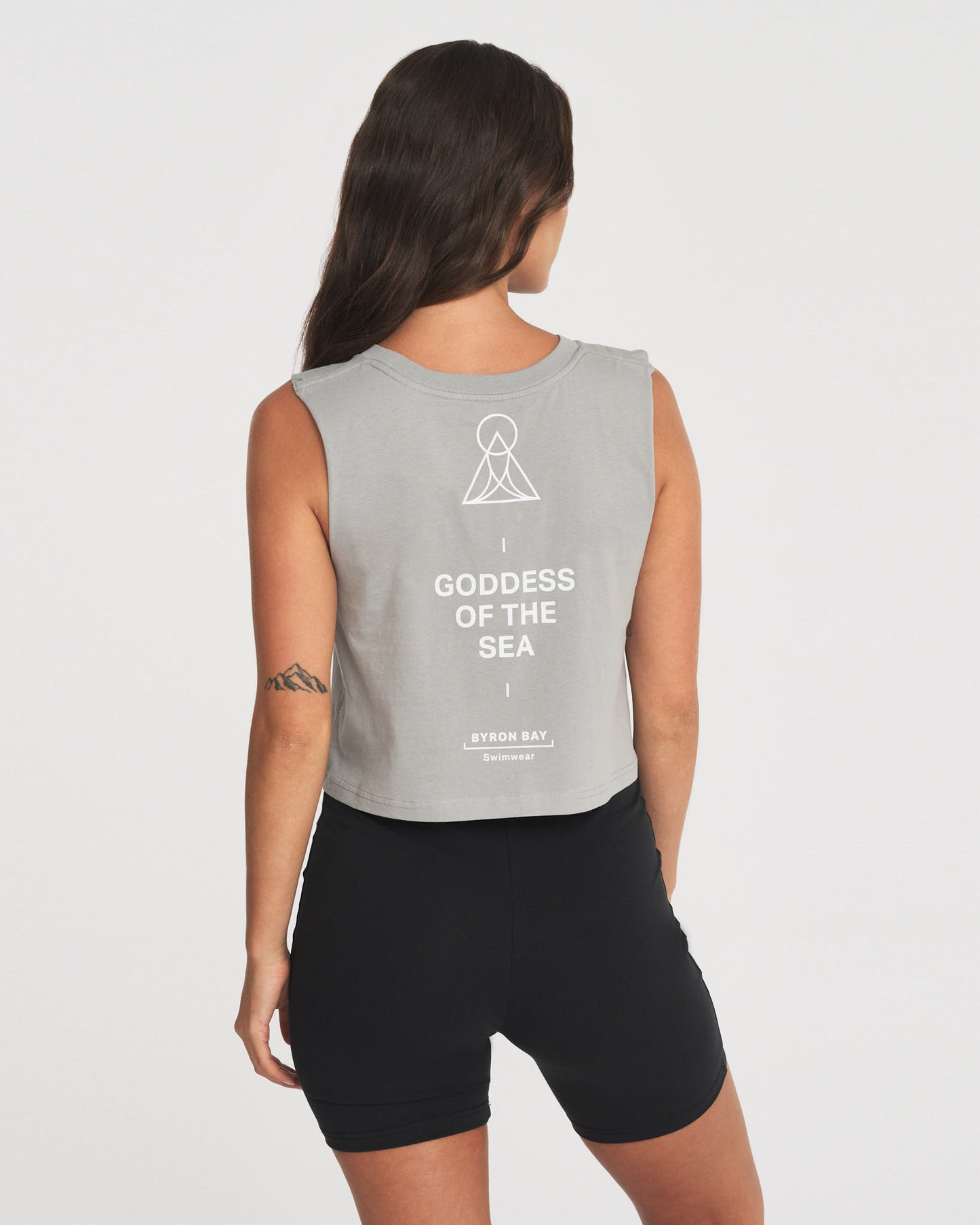 Goddess Of The Sea Cropped Tank