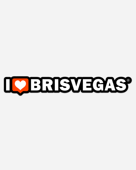 I Love Brisvegas Bumper Sticker