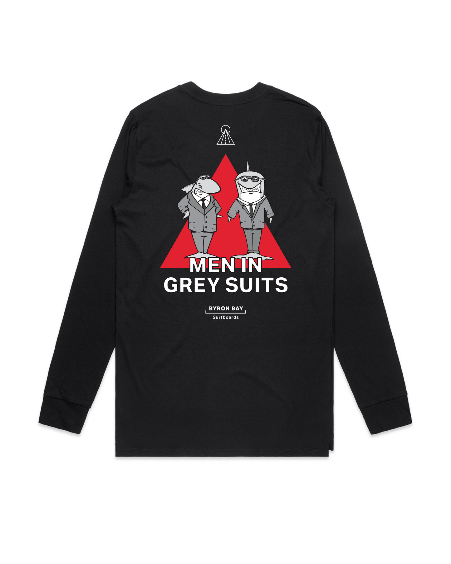 Men In Grey Suits L/S Tee (Surf)