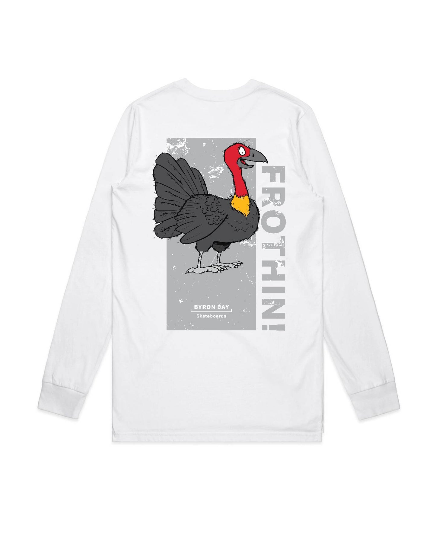 FROTHIN! Surfin' Bird L/S Tee (Skate)
