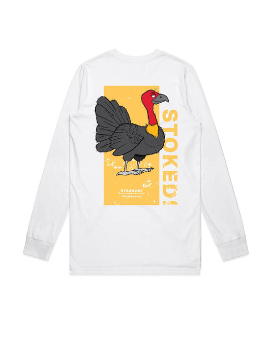 STOKED! Surfin' Bird L/S Tee (Skate)