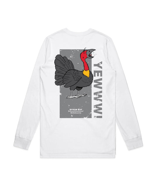 YEWWW! Surfin' Bird L/S Tee (Skate)