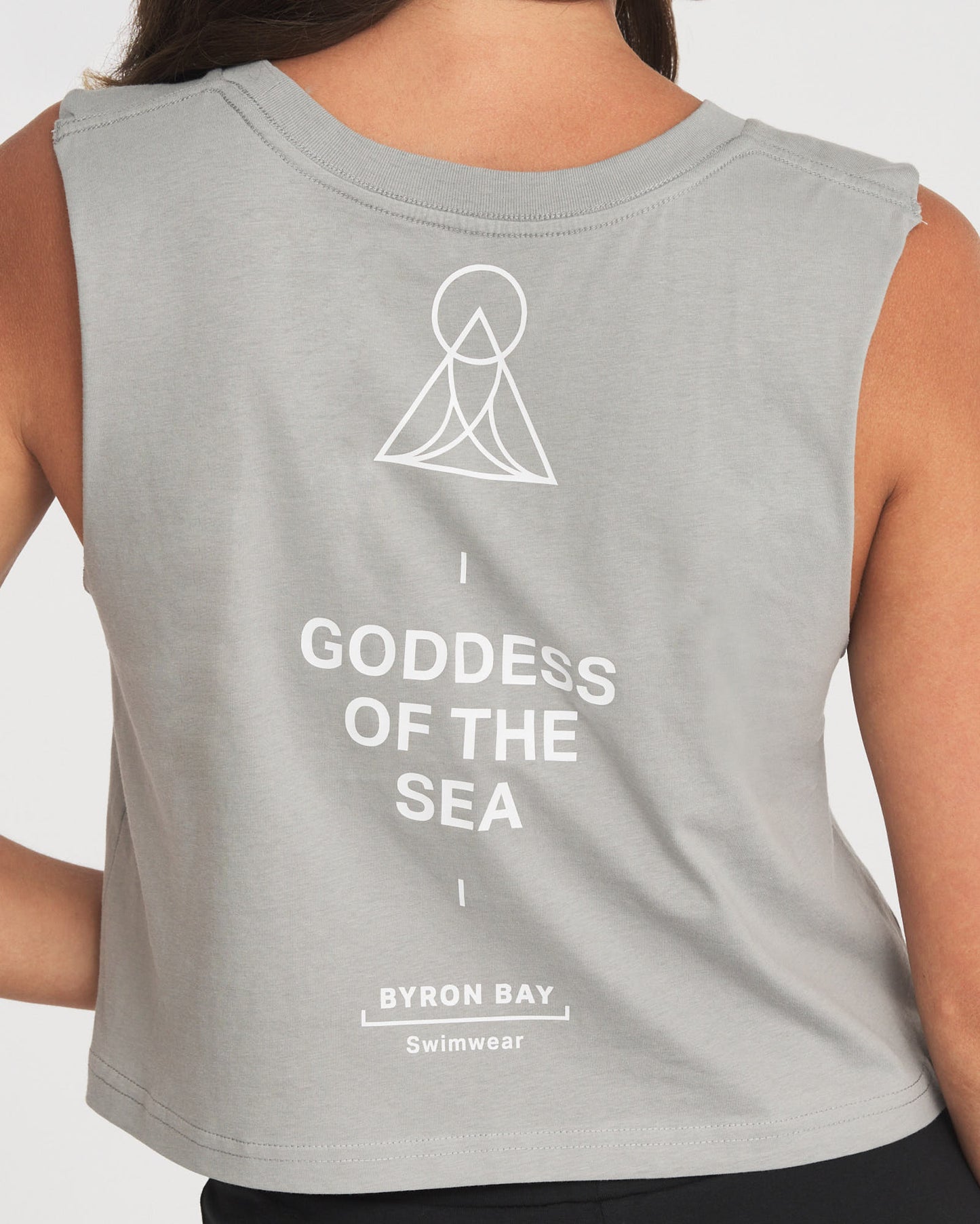 Goddess Of The Sea Cropped Tank