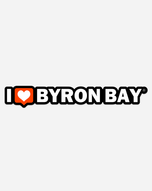 I Love Byron Bay Bumper Sticker