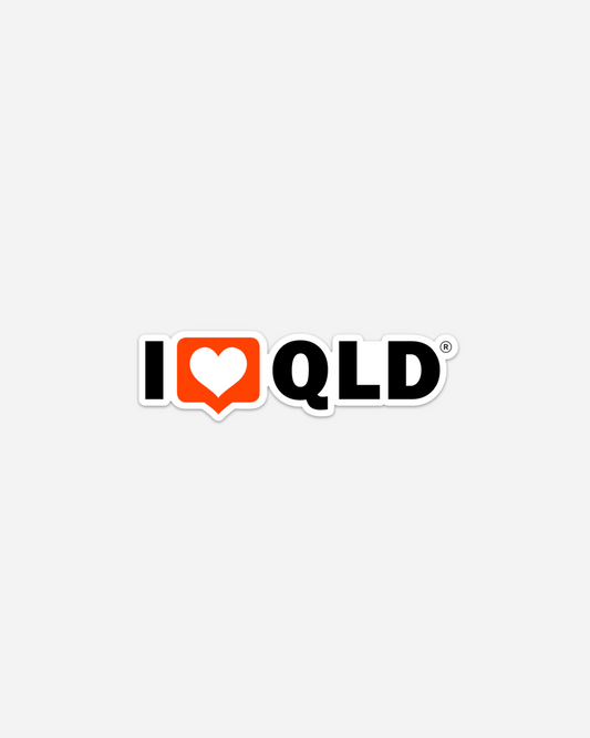 I Love Qld Bumper Sticker