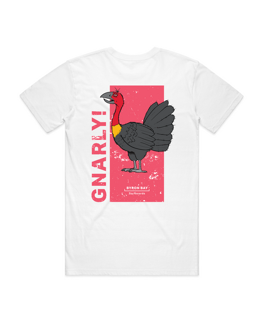 GNARLY! Surfin' Bird Tee (Surf)