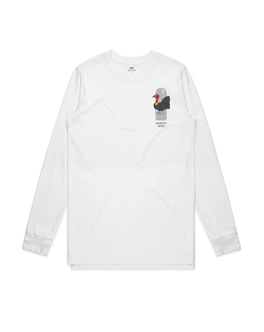 FROTHIN! Surfin' Bird L/S Tee (Surf)