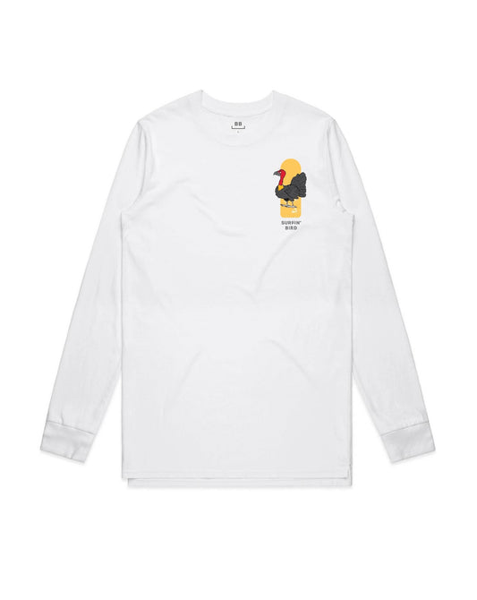 STOKED! Surfin' Bird L/S Tee (Surf)