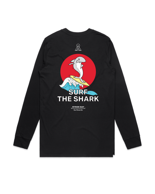 Surf The Shark L/S Tee (Surf)